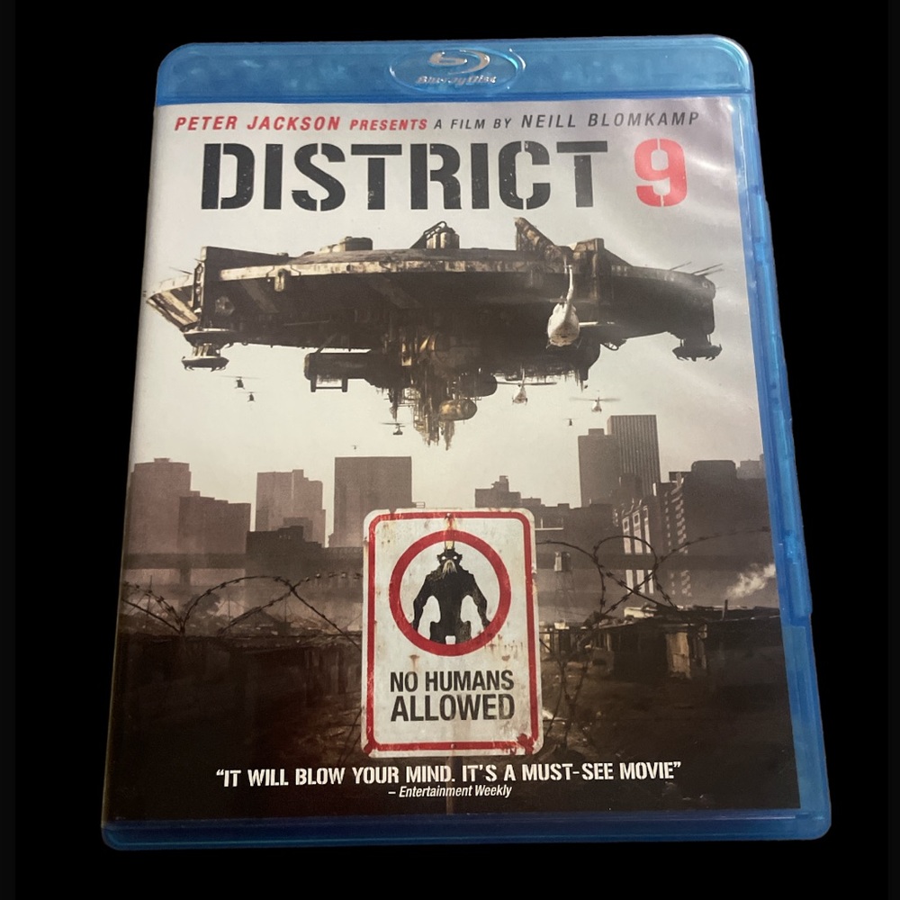 Blu-ray District 9 DVD